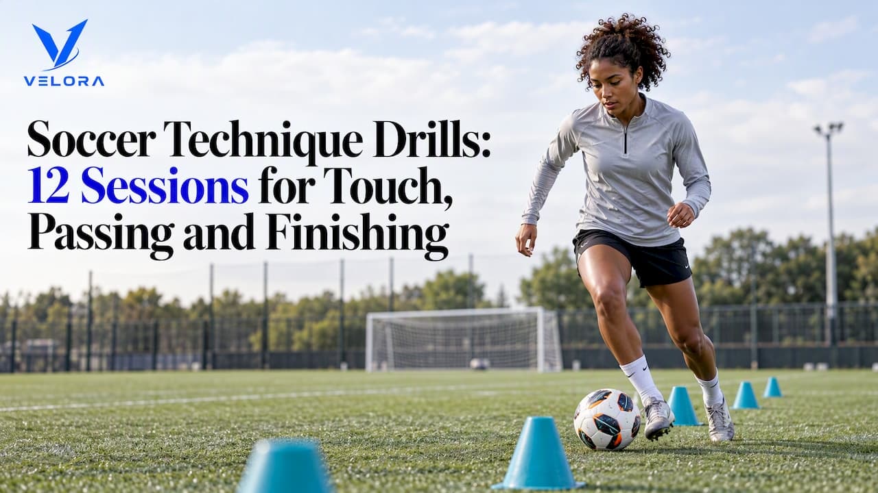 Soccer Technique Drills: 12 Sessions for Touch, Passing and Finishing